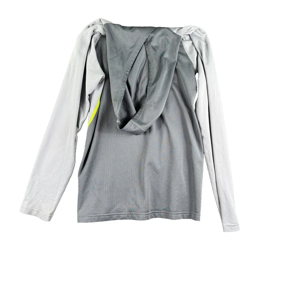 Nike Hoodie Women XL Dri Fit Swoosh Running Gym Gray Outdoors Spring Wicking EUC